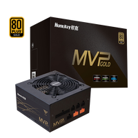 航嘉（Huntkey） MVP K650全模组 金牌650W电竞台式主机电脑电源（智能风扇/全电压） 650W-K650（支持RTX3060Ti显卡） 全模组金牌