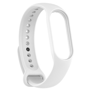 KMaxAI 开美智 小米手环7腕带 7代NFC版硅胶手环表带 多彩替换手表带 个性智能运动手环带 白色