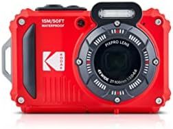 PIXPRO WPZ2 坚固防水数码相机 16MP 4X 光学变焦 2.7 英寸 LCD 全高清视频,红色
