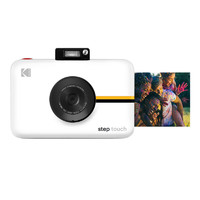 柯达（Kodak）STEP Touch拍立得 白色（1300万 1080P 3.5英寸触屏 预览 蓝牙 可编辑打印）