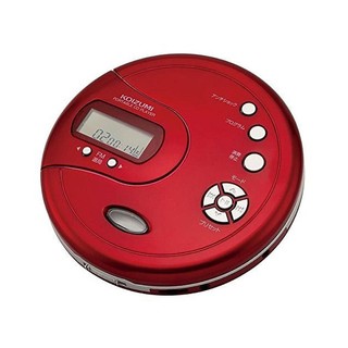 koizumi影音电器便携式CD红色做工精致经久耐用
