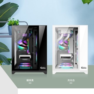 yeston 盈通 樱瞳花嫁RTX4070主机 i5 13400F/13600KF白色海景房DIY电脑主机