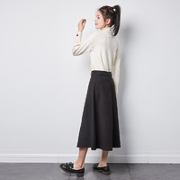 TONLION 唐狮 [1折价69.9元]裙女新款长袖毛织半身裙韩版时尚百搭款