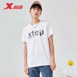 XTEP 特步 男子短袖T恤 878229010218