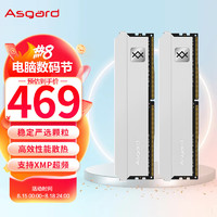 Asgard 阿斯加特 16GB(8Gx2)套装 DDR4 4000 台式机内存条 弗雷系列-钛银甲