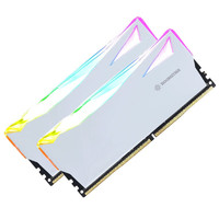 GALAXY 影驰 星曜系列 DDR4代  ARGB灯条支持神光同步 台式机内存条 星曜DDR4 3200 16G 白色