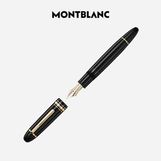 MONTBLANC 万宝龙 钢笔 大班系列 149/115383 黑杆金夹 F尖 单支装