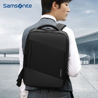 Samsonite 新秀丽 双肩包男士笔记本电脑包商务背包耐用通勤出差双肩包大容量