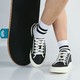 FILA 斐乐 韩版防水纸 低帮板鞋夏季经典情侣学生1XM01601