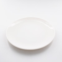 YANG GE ART OF TABLEWARE 扬格美耐皿 JMC002浅式盘密胺盘白色仿瓷圆盘餐厅小菜盘骨碟盘密胺小白碟18.4*2cm 30个装