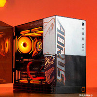 GIGABYTE 技嘉 AORUS联名定制款 几何未来M4 中塔式机箱支持EATX主板360水冷前置Type-c AORUS定制