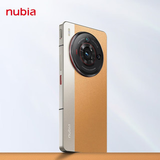 nubia 努比亚 Z50SPro 5G新品手机 第二代骁龙8领先版 12+256G卡其 官方标配