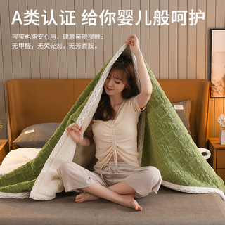 SANLI 三利 A类四季通用法兰绒毛毯（100cm×120cm）