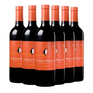 Little Penguin 小企鹅 干红葡萄酒 澳大利亚原瓶进口 750ml 设拉子6支整箱装