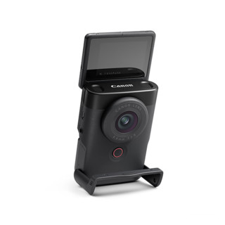 Canon 佳能 PowerShot V10 新概念掌上Vlog数码相机 黑色单机 官方 标配
