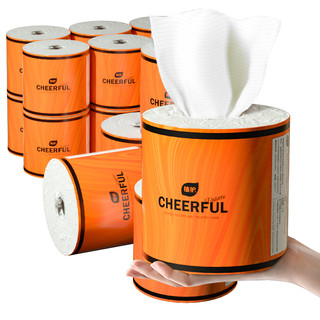 植护 气垫纸巾有芯大号卷纸家用实惠装卷筒纸卫生纸整箱厕纸擦手纸