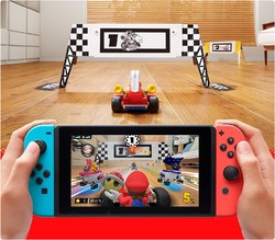 MC电玩 马力欧赛车实况 家庭赛车场 马里奥 Nintendo/任天堂 Switch NS AR游戏 港版实体盒装 香港直邮