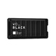 西部数据 WD BLACK P40 USB3.2Gen 移动固态硬盘 Type-C 2TB