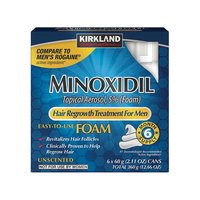 美国直邮Kirkland眉毛头发生长摩丝温和细腻滋养滋润养护60g*6