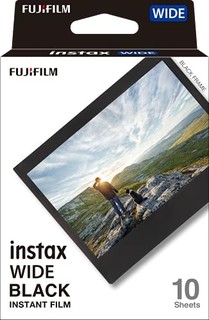 FUJIFILM 富士 instax 摄影底片胶片 宽膜黑框，黑色
