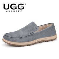 UGG AUSHEEP UGG男鞋 浅口懒人鞋一脚蹬男乐福鞋 休闲软底男豆豆鞋