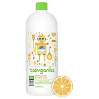 甘尼克宝贝 儿童奶瓶清洁剂 柑橘香型 946ml