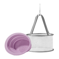 88VIP：千屿 化妆刷清洗碗+晾晒网篮美妆蛋晾晒网兜洗刷垫子刷子清洁神器
