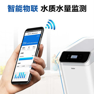 Haier 海尔 家用全屋中央净水机厨房净水器自来水过滤器HWP15-JR(WH)U1