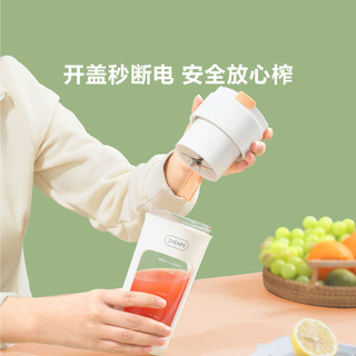 ZHENMI 臻米 碎冰便携榨汁杯 基础款 340ML 珍珠白