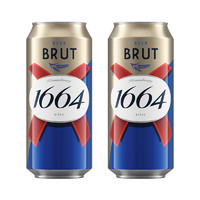 1664凯旋 1664 凯旋 法蓝干啤酒 500ml*2罐