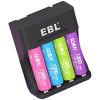 EBL 5号碳性电池 4节