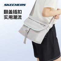 SKECHERS 斯凯奇 斜挎包秋季新款男女款单肩包休闲运动大学生通勤包