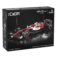 CaDA 咔搭 1:8积木车系列 C64005 阿尔法·罗密欧2022赛季F1赛车C42