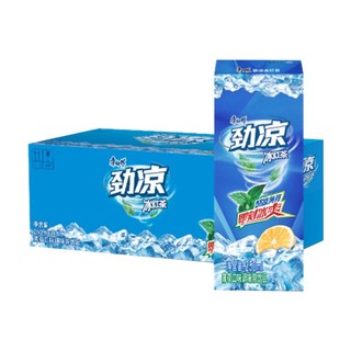 88VIP：康师傅 劲凉冰红茶饮料柠檬味250mL*24盒整箱饮品