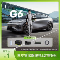小鹏汽车 G6新能源汽车买车专家试驾服务+定制好礼 电动汽车新车买车SUV买车 G6