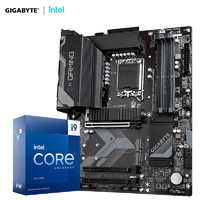 技嘉（GIGABYTE）主板CPU 套装 B760 GAMING X DDR4+i9-13900KF