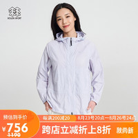 KOLON SPORT 可隆防晒皮肤衣外套 女子春夏季户外休闲防泼水UPF40+夹克