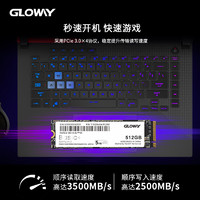 GLOWAY 光威 512GB SSD固态硬盘 M.2接口(NVMe协议) PCIe 3.0x4 Basic+系列