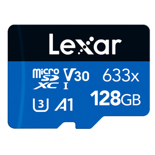 Lexar 雷克沙 633x 128G高速TF卡