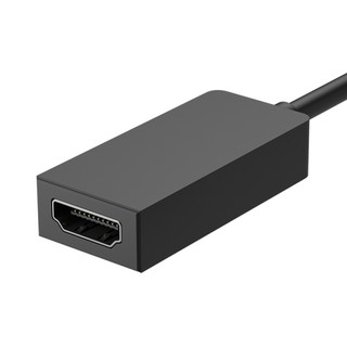 Microsoft 微软 pro6/5/4原装HDMI 高清视频转换器book2原装minidp转HDMI适配器 线材