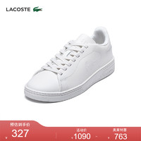 LACOSTE 拉科斯特 法国鳄鱼女鞋春夏米白色潮流休闲运动鞋板鞋|43SFA0053