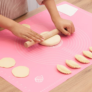 固衡 硅胶揉面垫食品级面垫案板家用面食做包子馒头擀面杖面团面粉面板