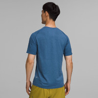 lululemon 丨  h 男士运动短袖 T 恤 2.0 LM3CX3S 矿物蓝/柔软牛仔蓝 XS/4