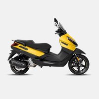 PIAGGIO aprilia比亚乔X7 Life版 踏板摩托车 2023款 城市出行 大黄蜂黄 全款  高座790mm