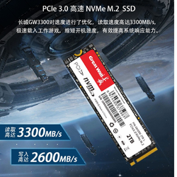 GREATWALL 长城葡萄酒 长城GT351T2T长江储存512GM.2NVMeSSD固态硬盘高速PCIE3.0高速通