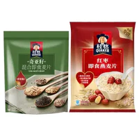 QUAKER 桂格 即食燕麦片红枣1150g+奇亚籽420g