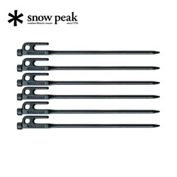 snow peak [國內現貨]Snowpeak雪峰戶外露營鍛造強化鋼營釘組30x6 R-103-1