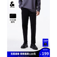 杰克琼斯 杰克·琼斯（JACK&JONES）男通勤百搭个性帅气舒适简约灯芯绒休闲长裤