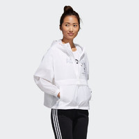 adidas 阿迪达斯 外套女装秋季防风衣连帽运动服夹克GL5630