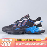 阿迪达斯 （adidas）三叶草新款 OZWEEGO 男女经典时尚老爹鞋厚底运动休闲鞋EG8128 FW4272「黑蓝渐变」 40.5(250mm)